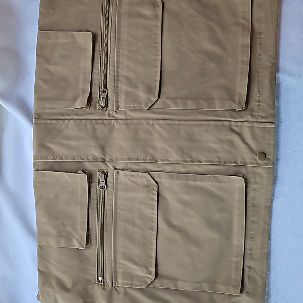 Anthropologie Khaki Utility Vest - Picture 9 of 10